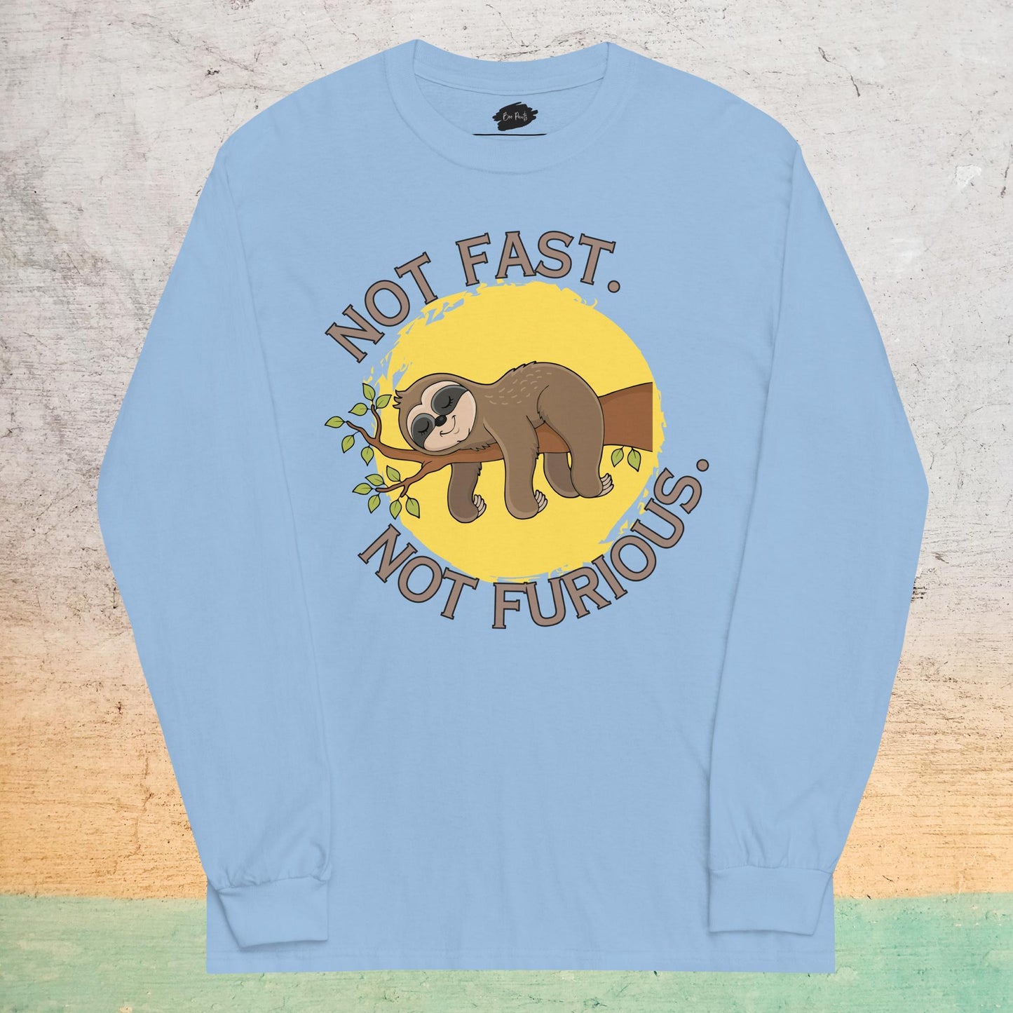 Essential Crew Neck Long Sleeve Tee - Not Fast Not Furious