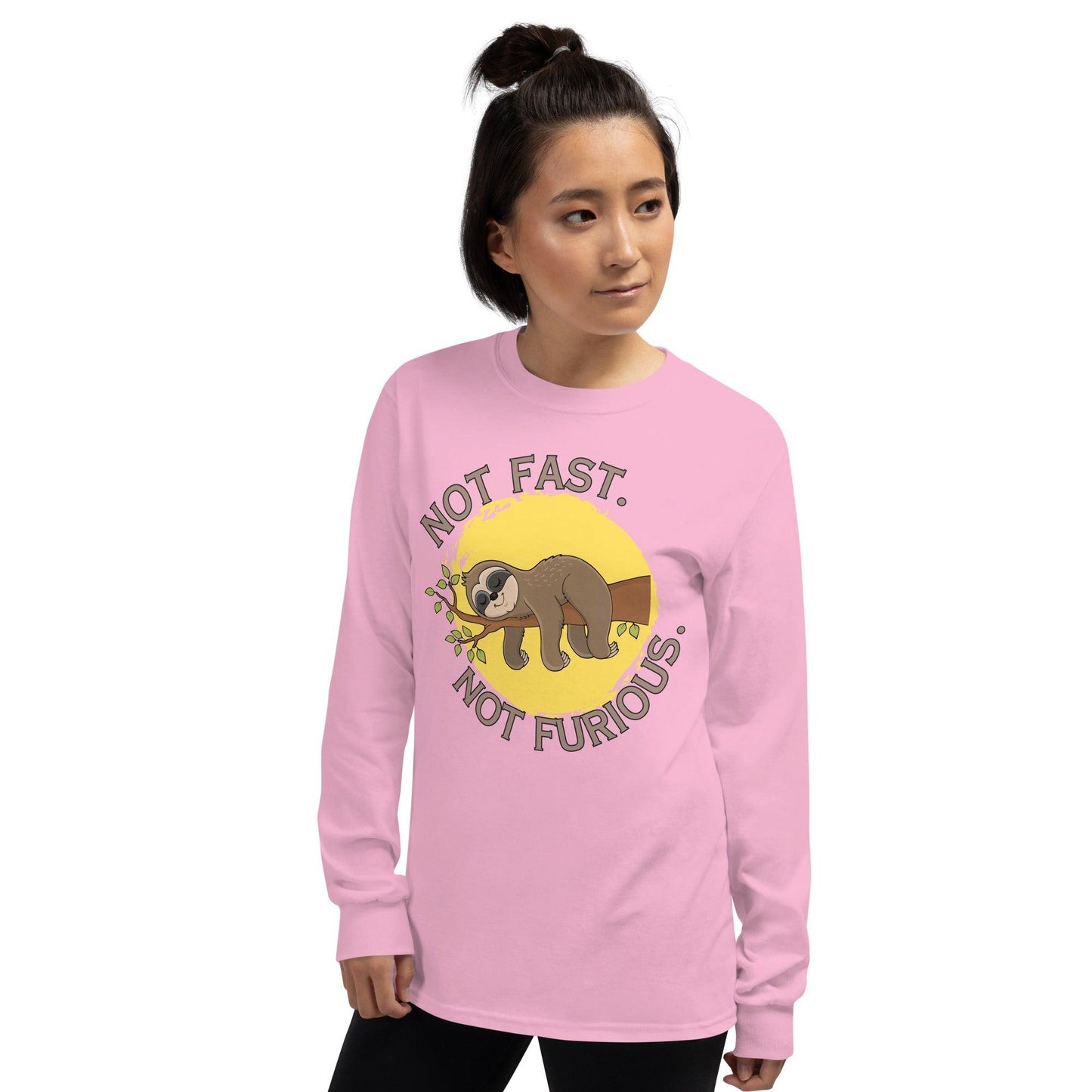 Essential Crew Neck Long Sleeve Tee - Not Fast Not Furious