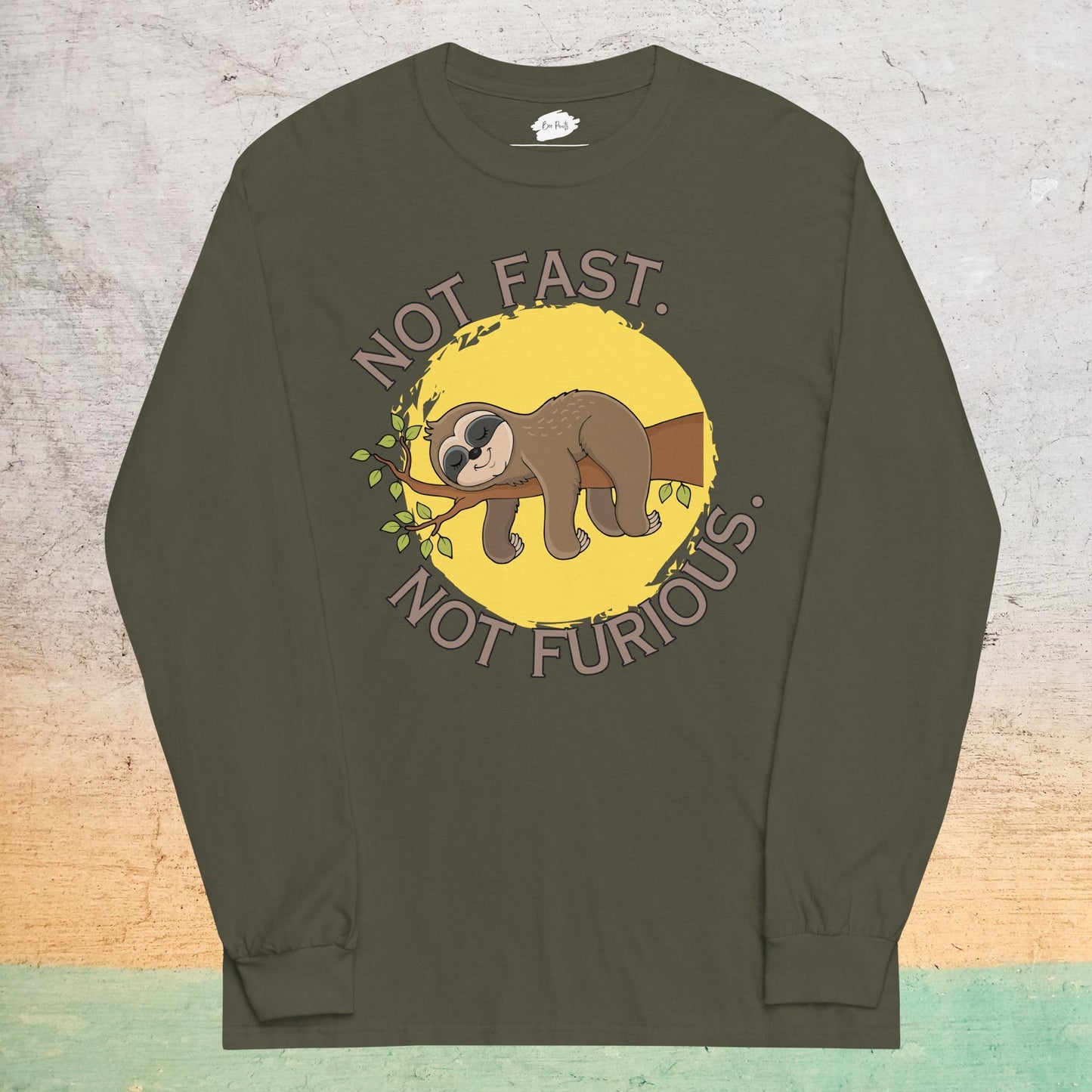 Essential Crew Neck Long Sleeve Tee - Not Fast Not Furious