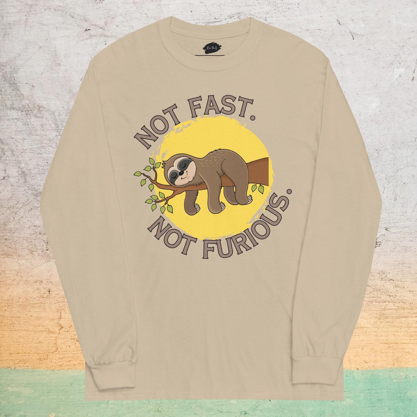 Essential Crew Neck Long Sleeve Tee - Not Fast Not Furious