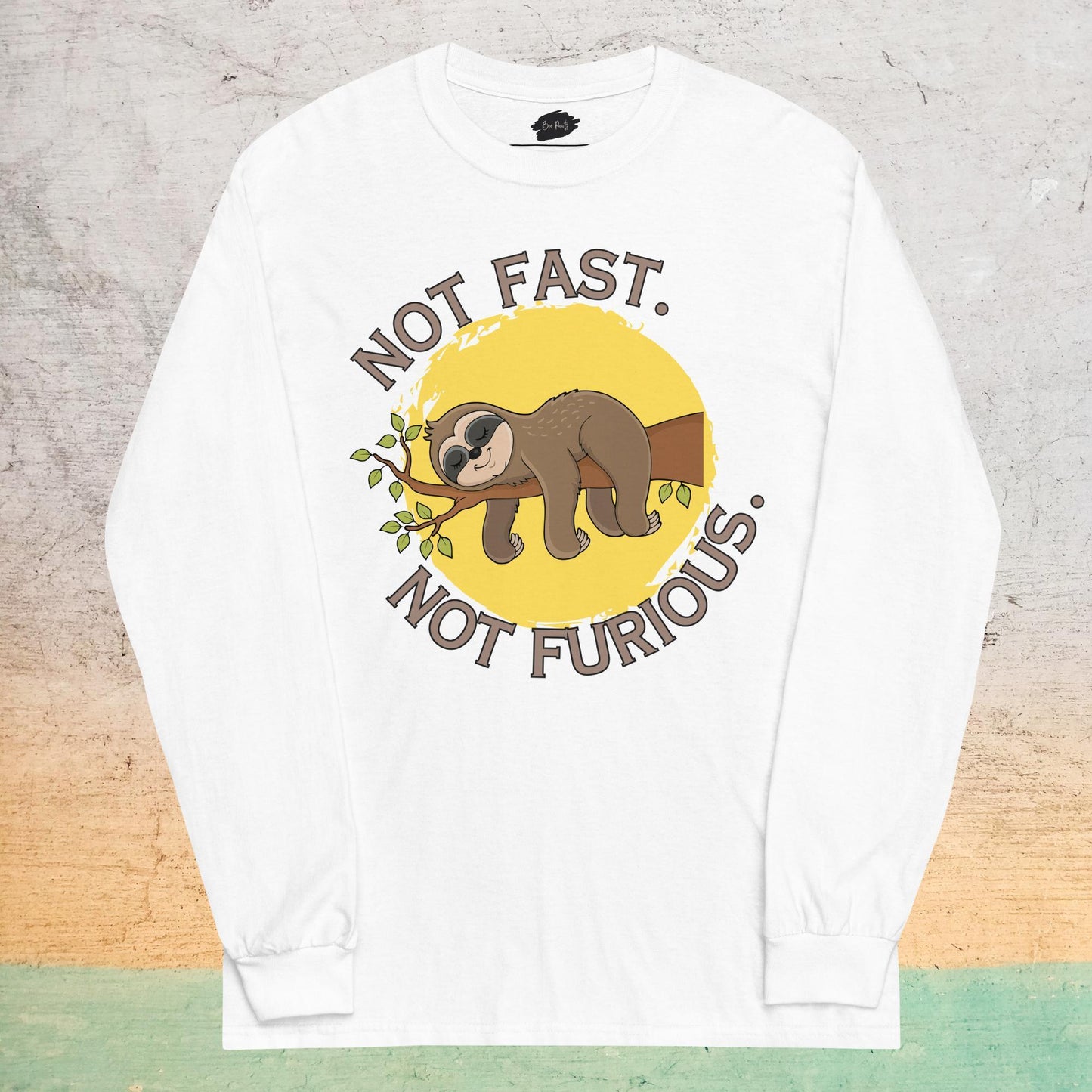 Essential Crew Neck Long Sleeve Tee - Not Fast Not Furious