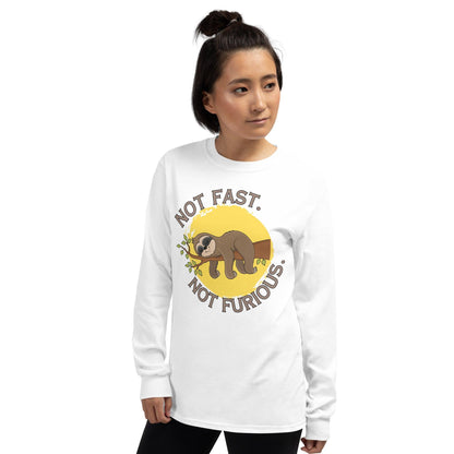 Essential Crew Neck Long Sleeve Tee - Not Fast Not Furious