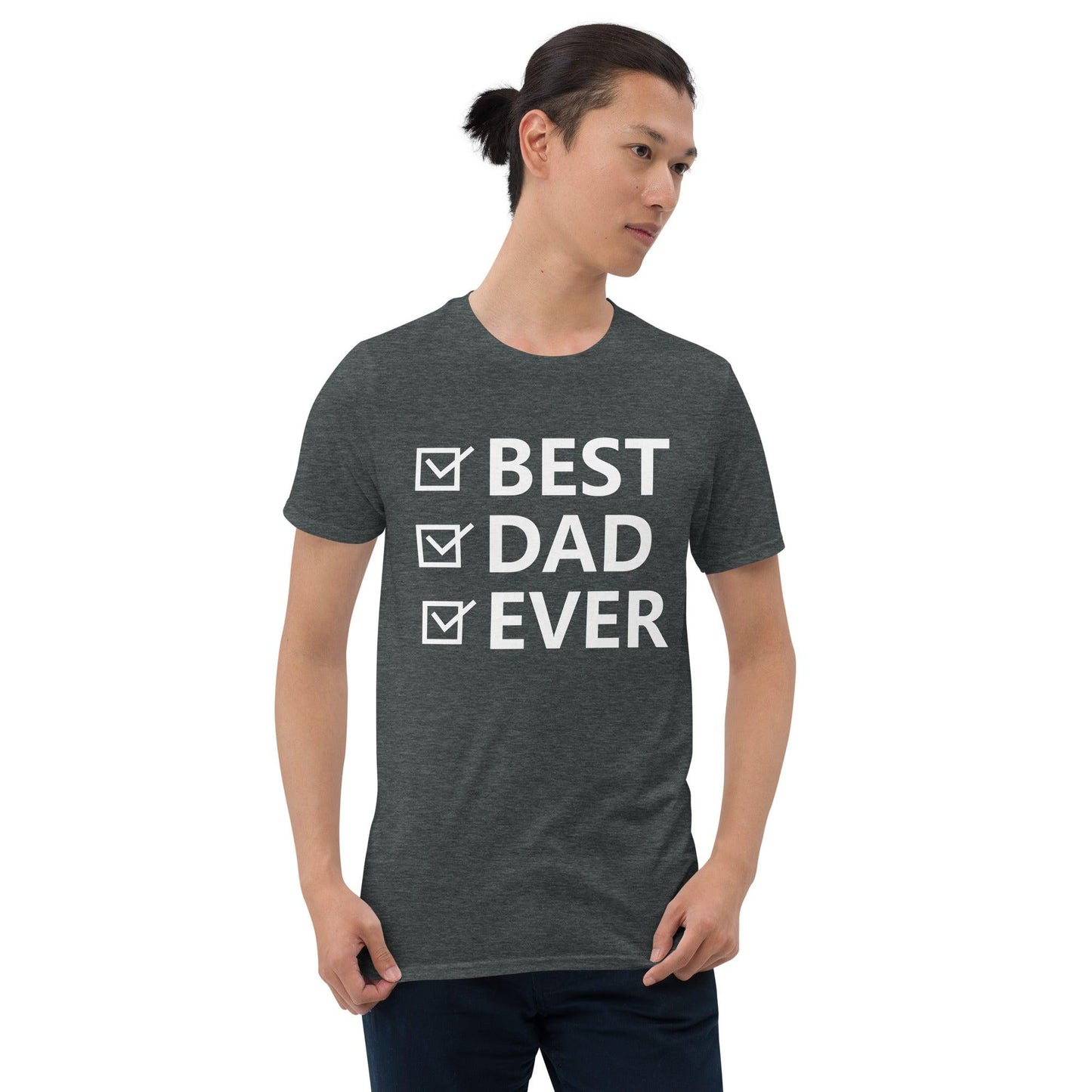 T-shirt Essentiel à col rond - Best Dad Ever