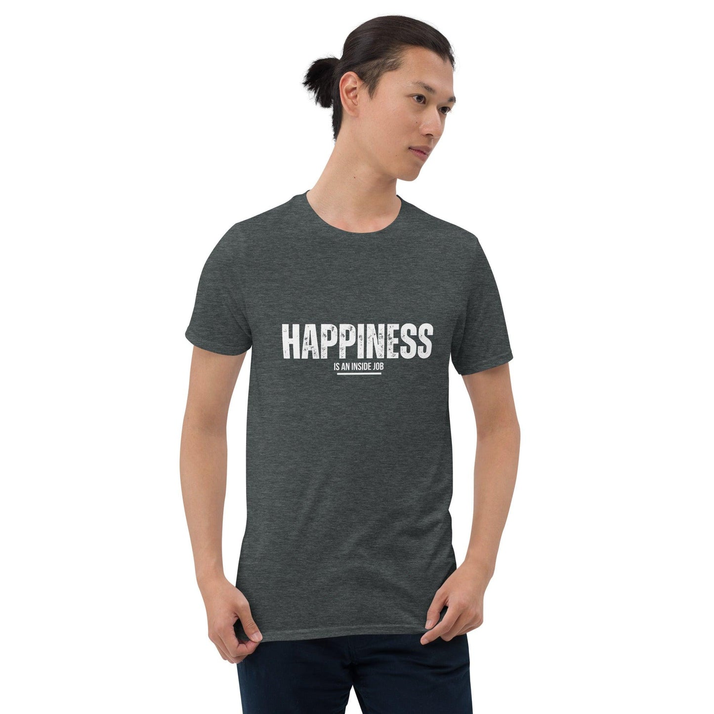 T-Shirt Essentiel à col rond - Happiness is an inside job