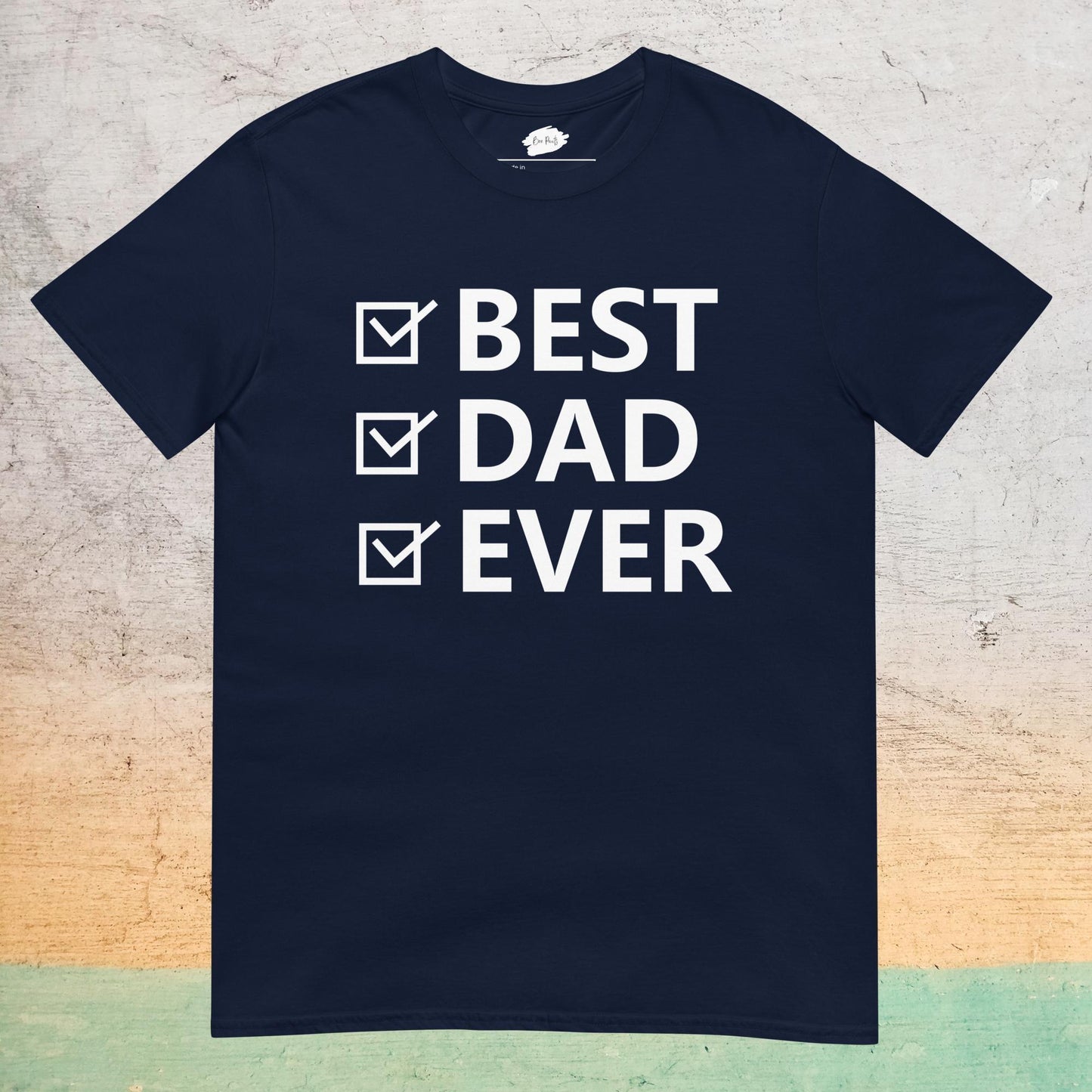 T-shirt Essentiel à col rond - Best Dad Ever