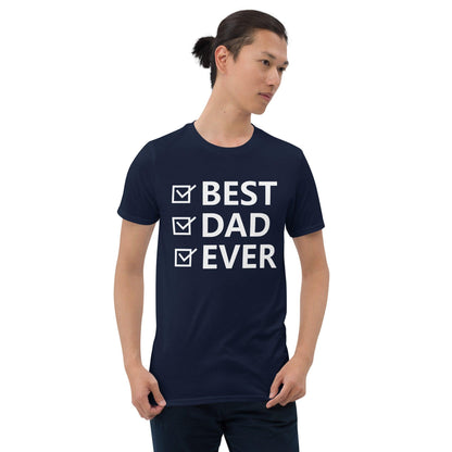 T-shirt Essentiel à col rond - Best Dad Ever