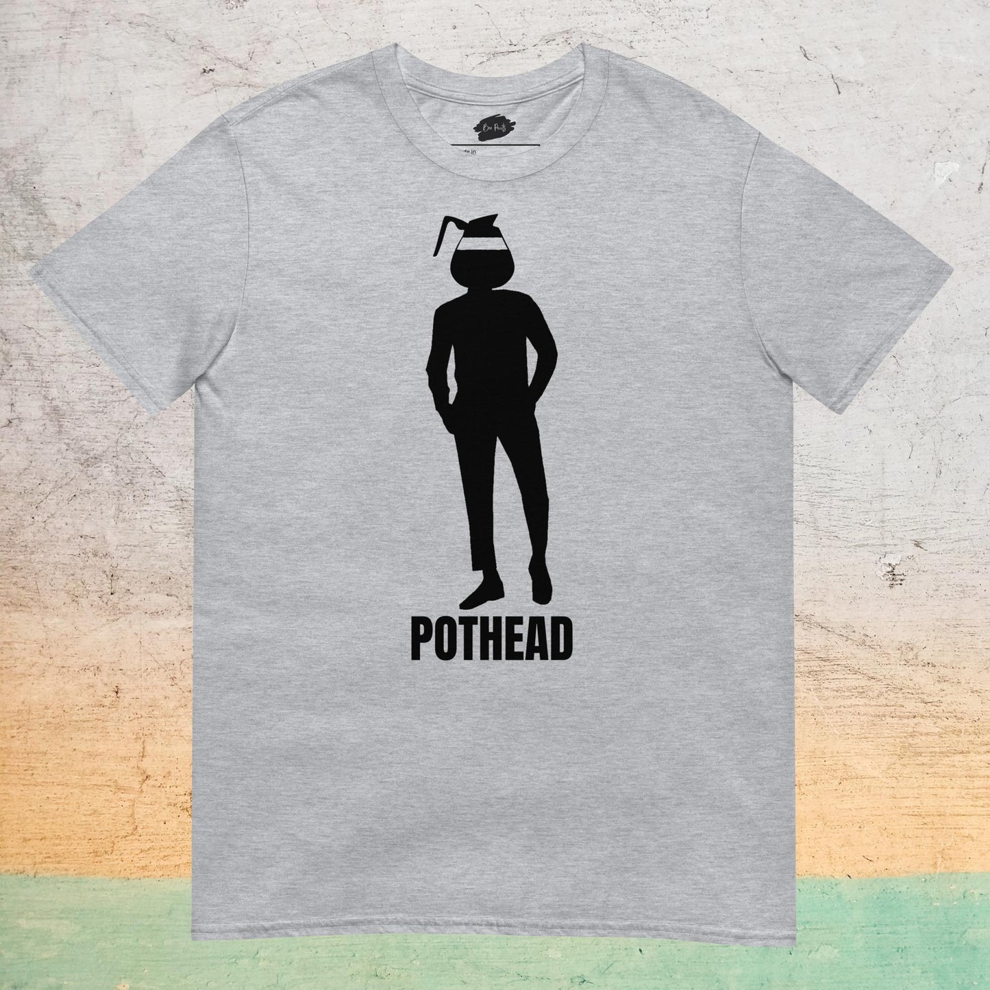 Essential Crew Neck T-Shirt - Pothead |  | Bee Prints