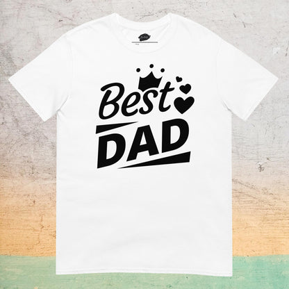 Essential Crew Neck T-Shirt - Best Dad |  | Bee Prints