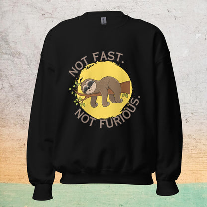 Essential Crew Neck Sweatshirt - Not Fast Not Furious