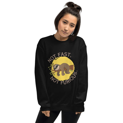 Essential Crew Neck Sweatshirt - Not Fast Not Furious