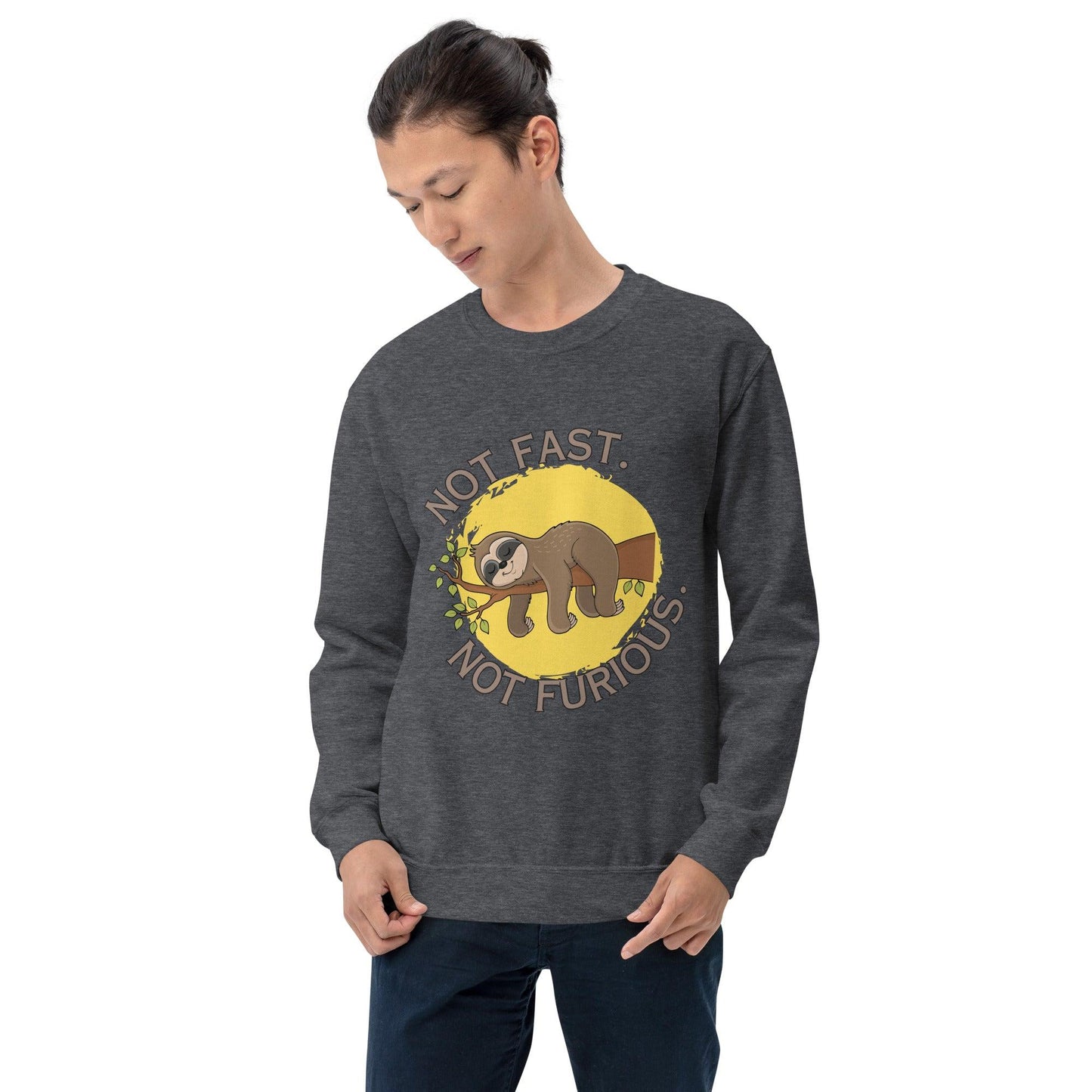 Essential Crew Neck Sweatshirt - Not Fast Not Furious