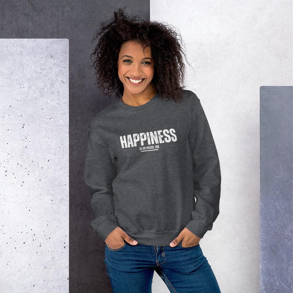 Sweat-shirt Essentiel - Happiness is an inside job