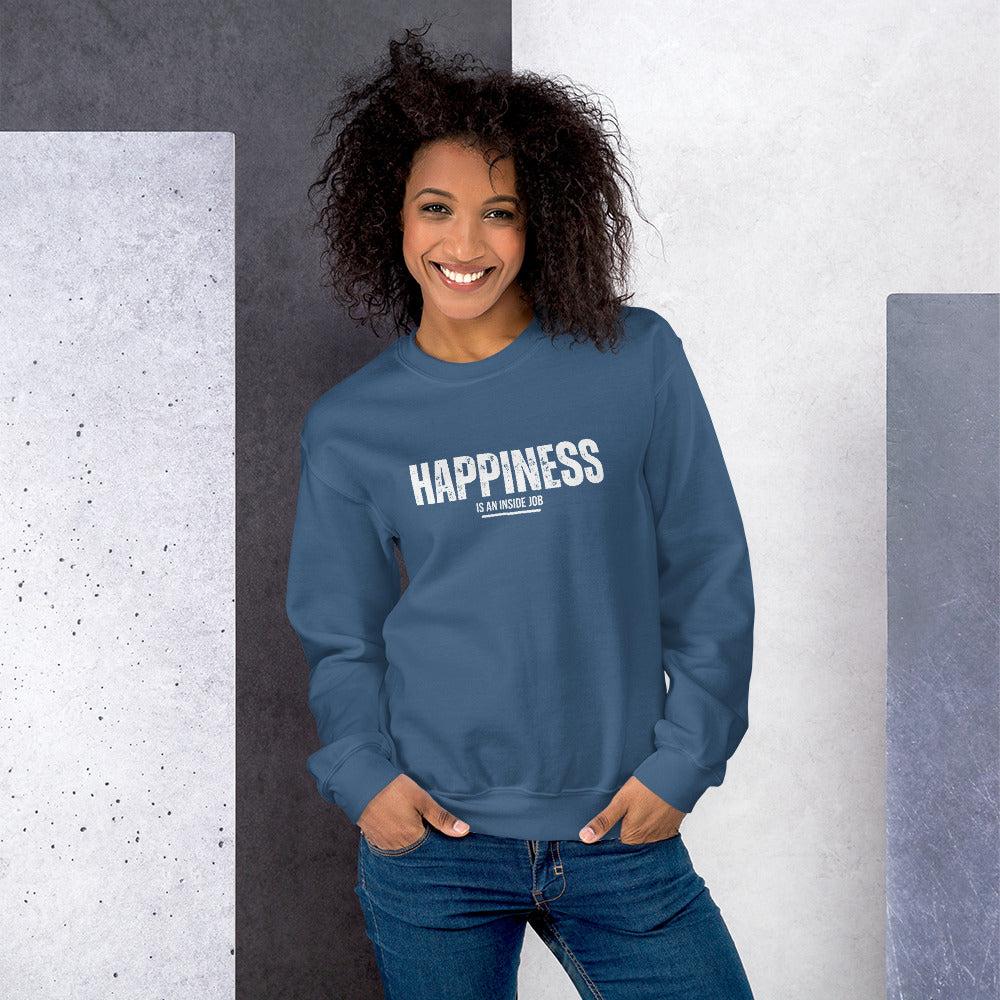 Sweat-shirt Essentiel - Happiness is an inside job