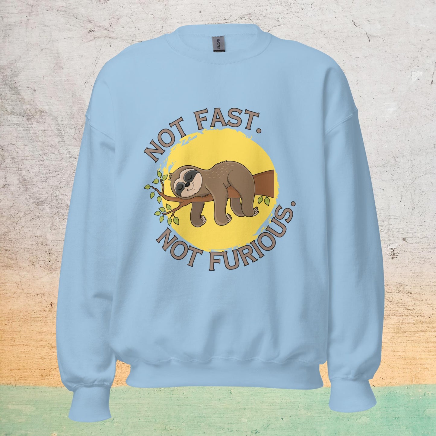 Essential Crew Neck Sweatshirt - Not Fast Not Furious
