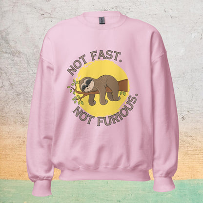 Essential Crew Neck Sweatshirt - Not Fast Not Furious