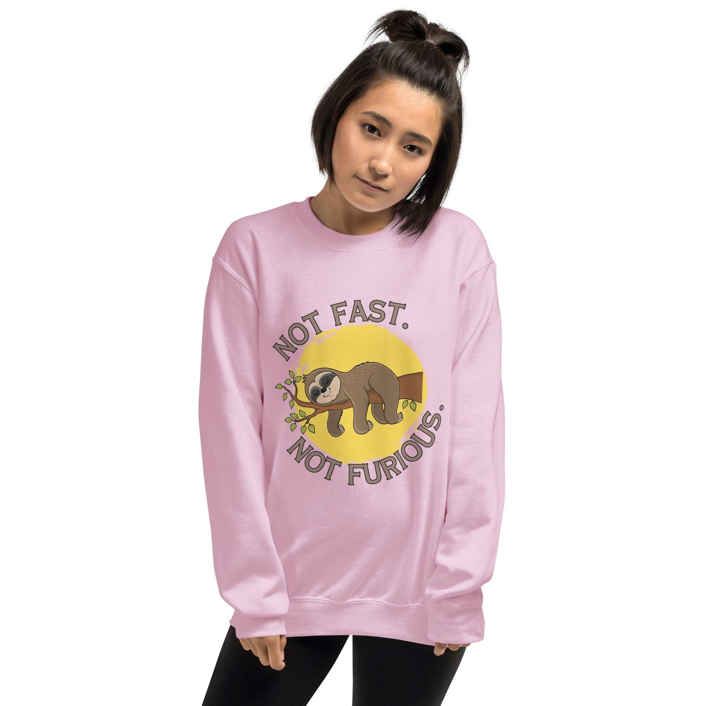 Essential Crew Neck Sweatshirt - Not Fast Not Furious