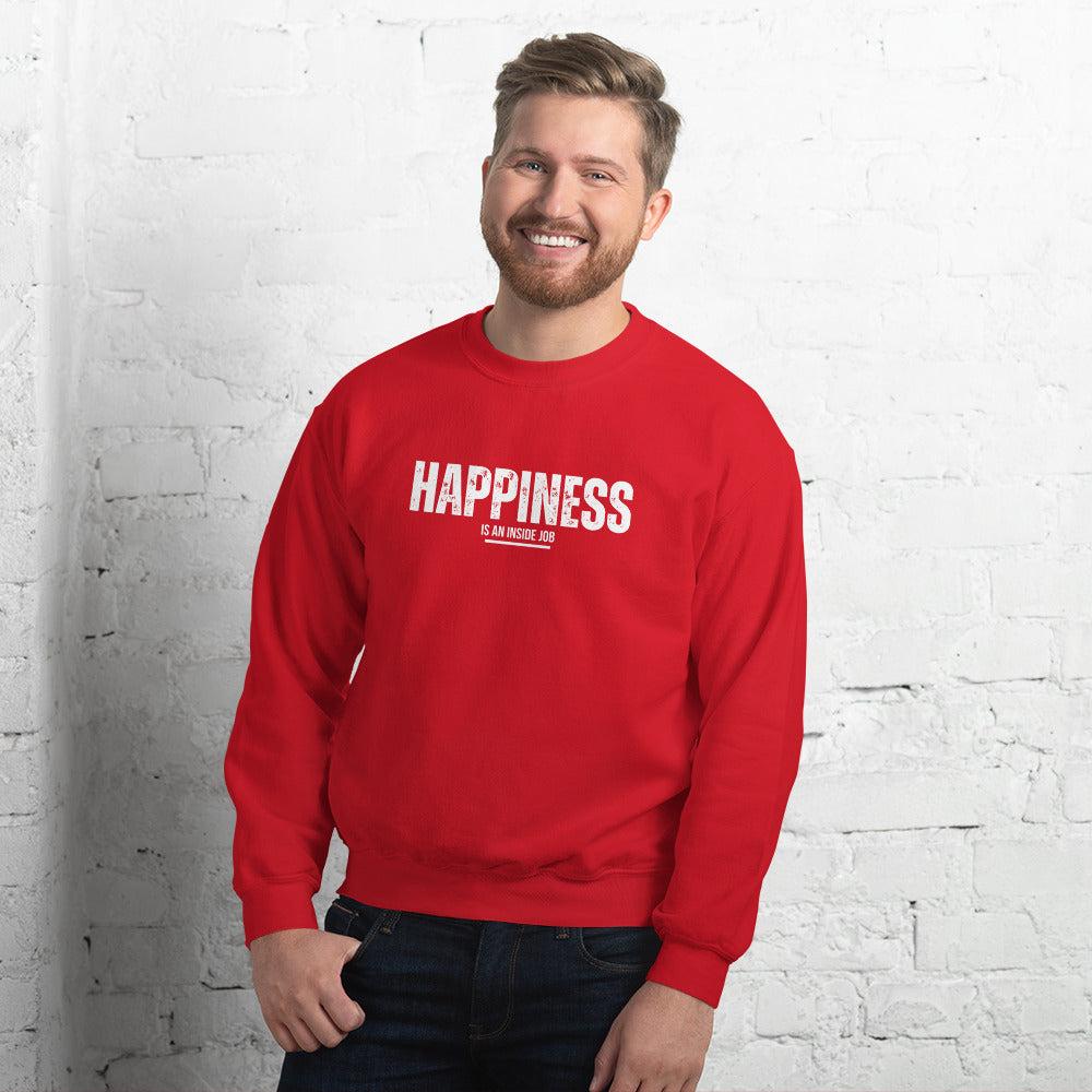 Sweat-shirt Essentiel - Happiness is an inside job