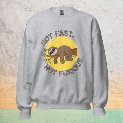 Essential Crew Neck Sweatshirt - Not Fast Not Furious