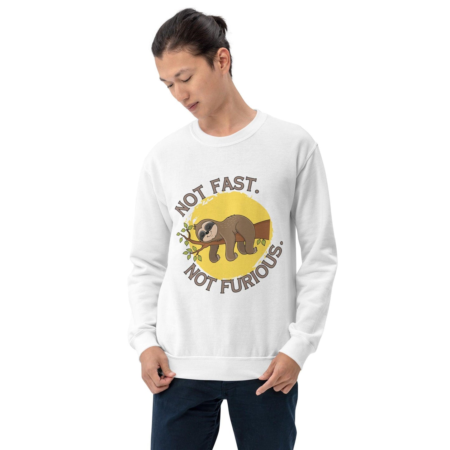 Essential Crew Neck Sweatshirt - Not Fast Not Furious