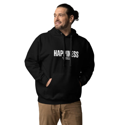 Premium Crew Neck Hoodie - Happiness is an inside job