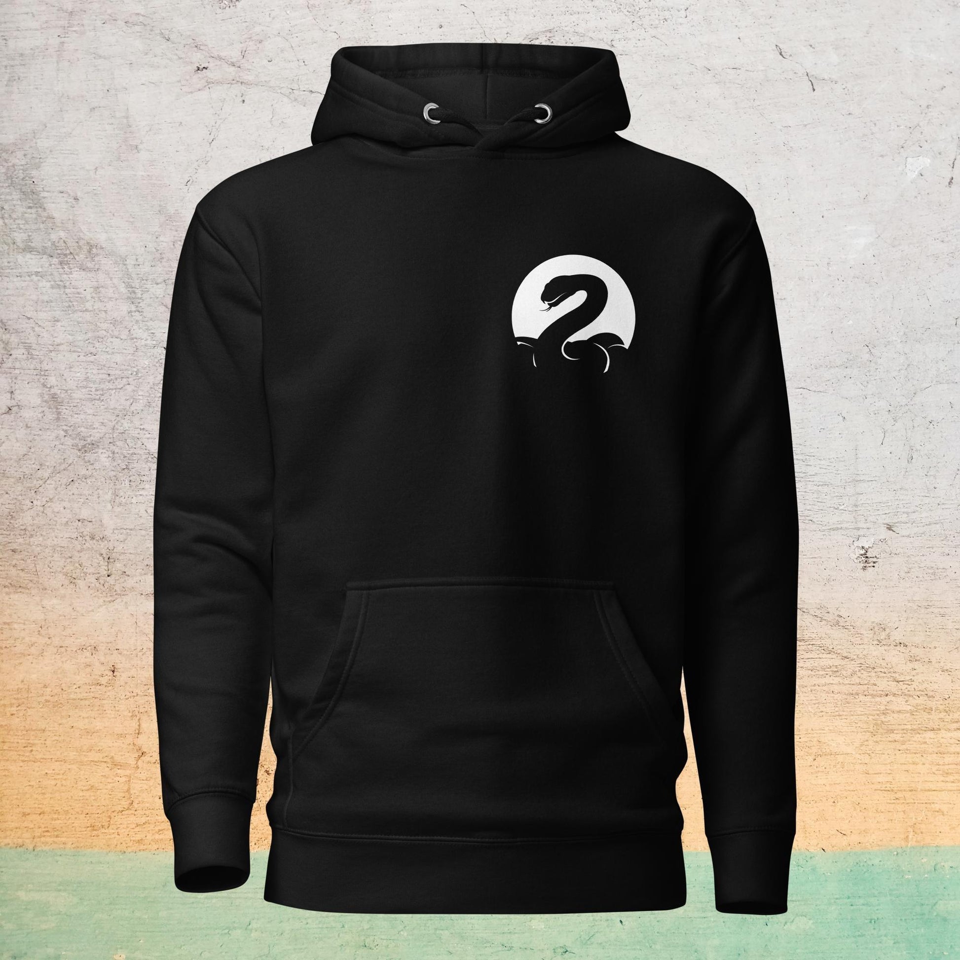 Premium Crew Neck Hoodie - minimal snake |  | Bee Prints