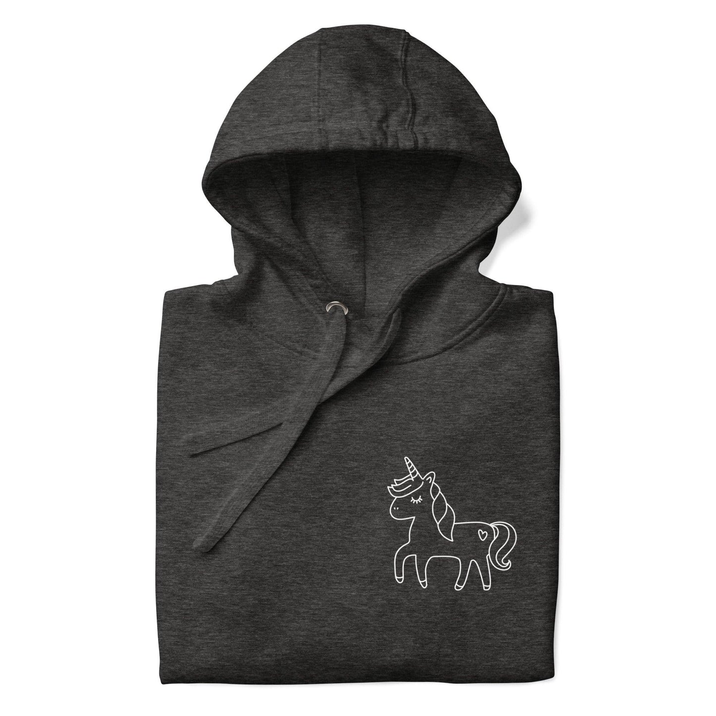 Sweat à capuche Sélect - licorne minimale