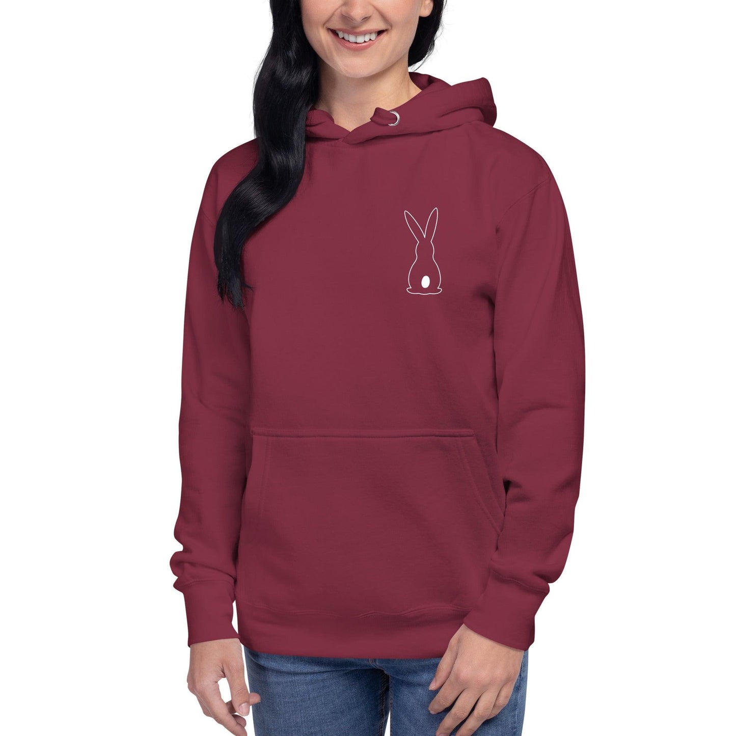 Sweat à capuche Sélect - lapin minimal