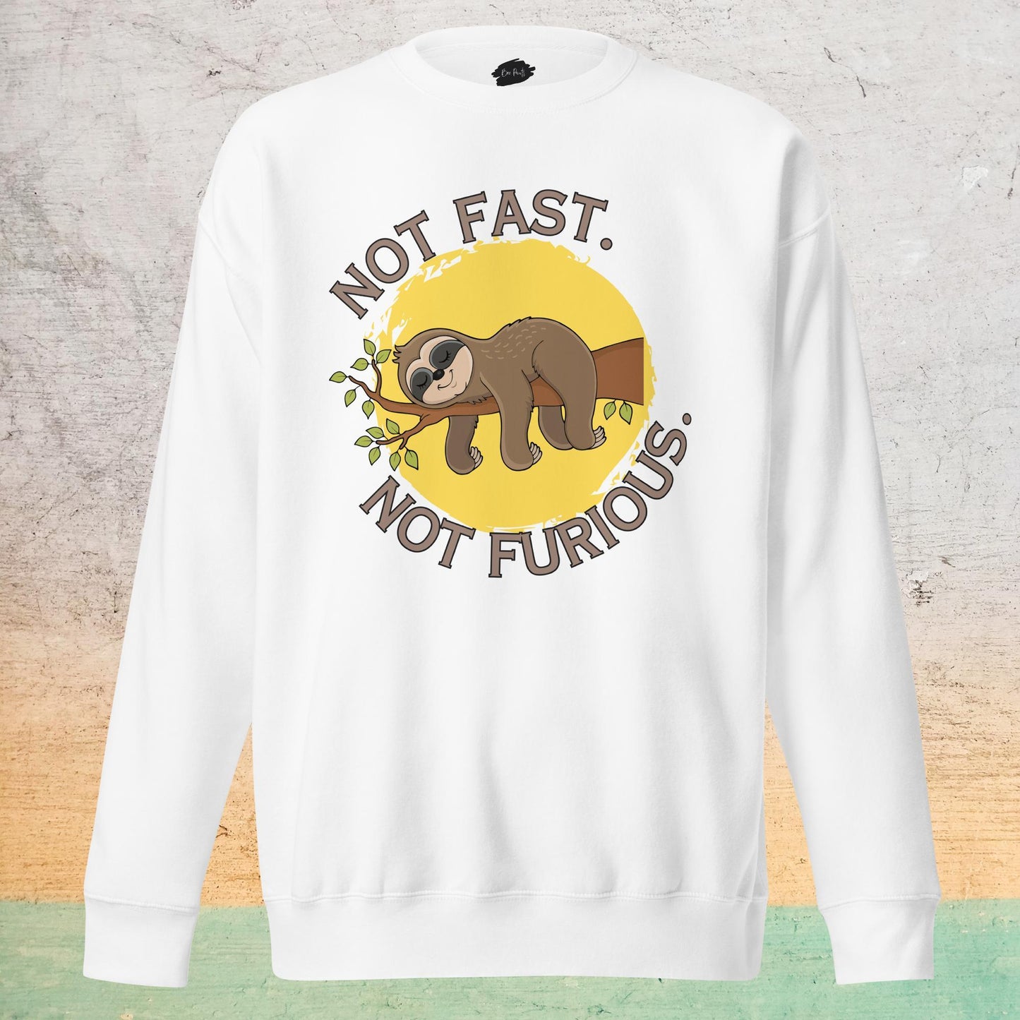 Premium Crew Neck Sweatshirt - Not Fast Not Furious