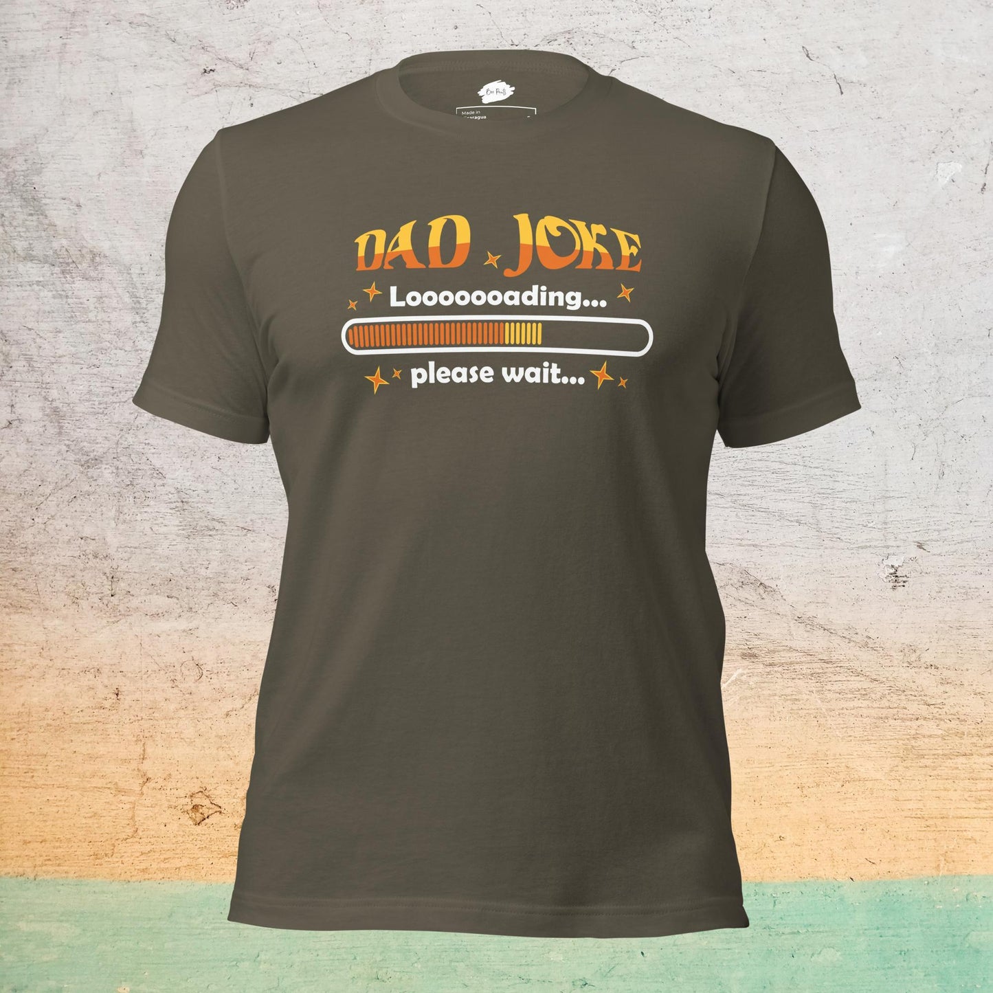 Premium Crew Neck T-Shirt - Dad Joke Loading