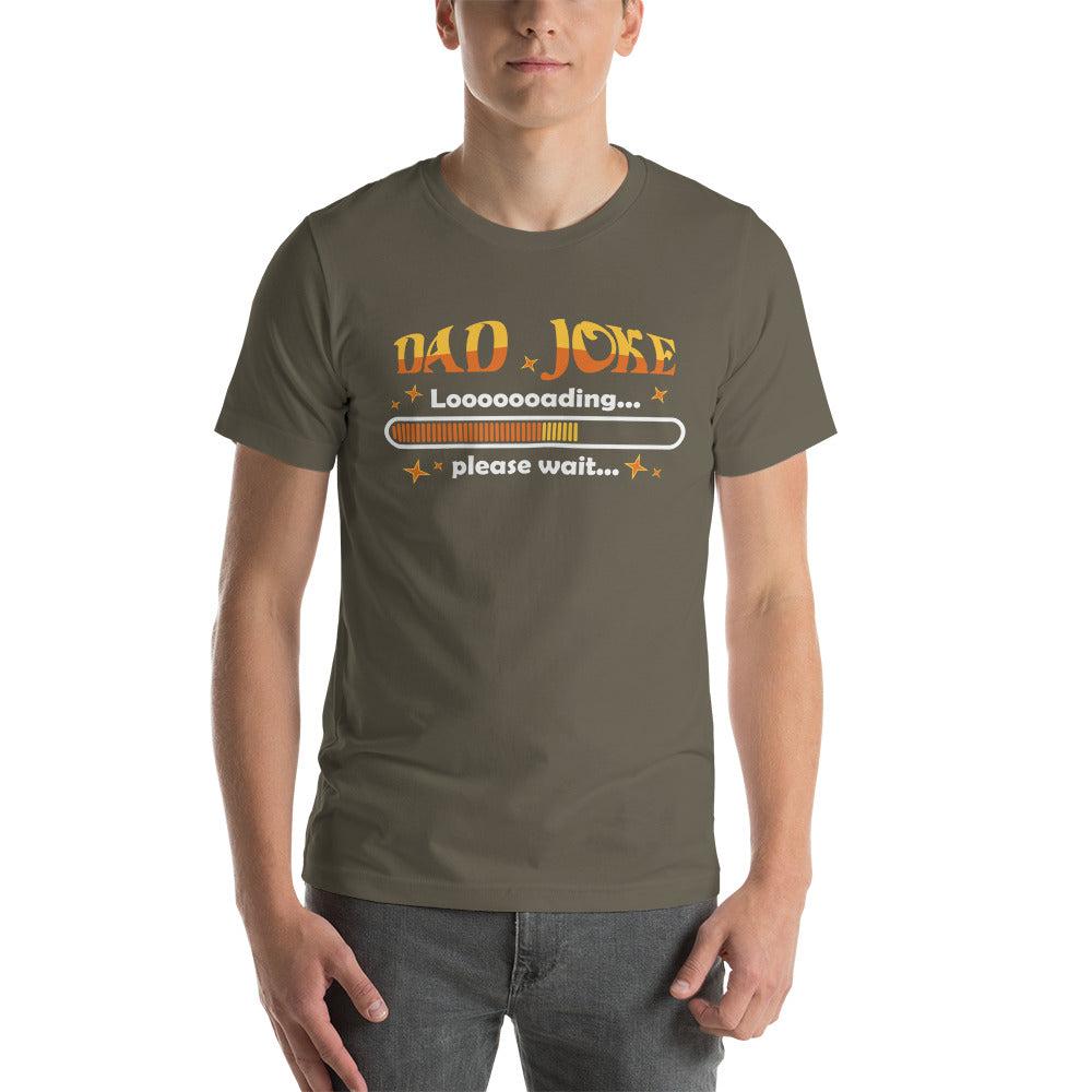 Premium Crew Neck T-Shirt - Dad Joke Loading