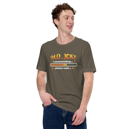 Premium Crew Neck T-Shirt - Dad Joke Loading