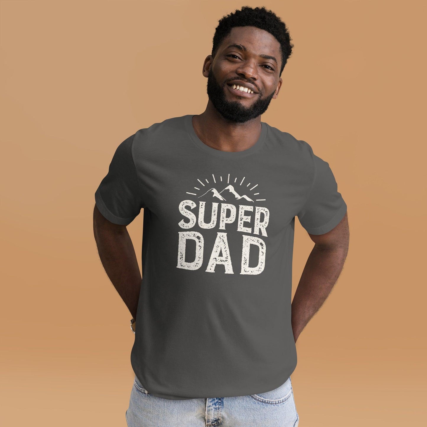 Premium Crew Neck T-Shirt - Super Dad