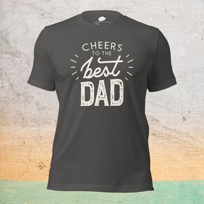 Premium Crew Neck T-Shirt - Cheers Best Dad