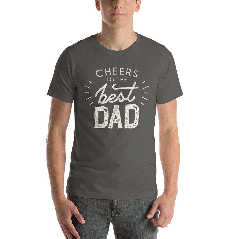 Premium Crew Neck T-Shirt - Cheers Best Dad