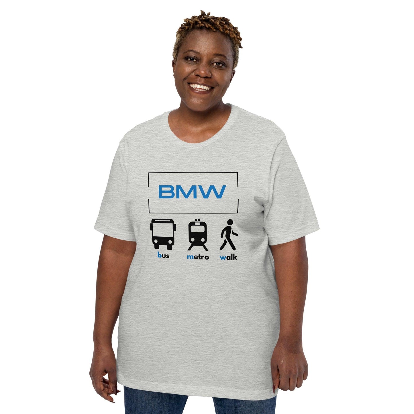 Premium Crew Neck T-Shirt - Bus Metro Walk