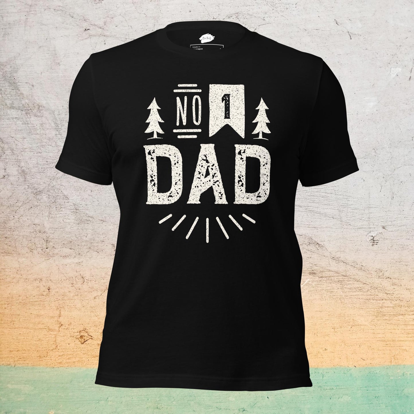 Premium Crew Neck T-Shirt - Number 1 Dad