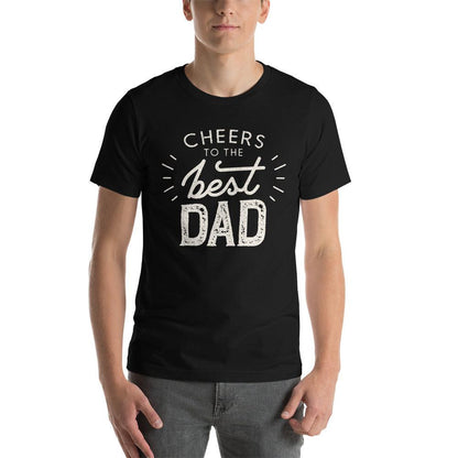 Premium Crew Neck T-Shirt - Cheers Best Dad