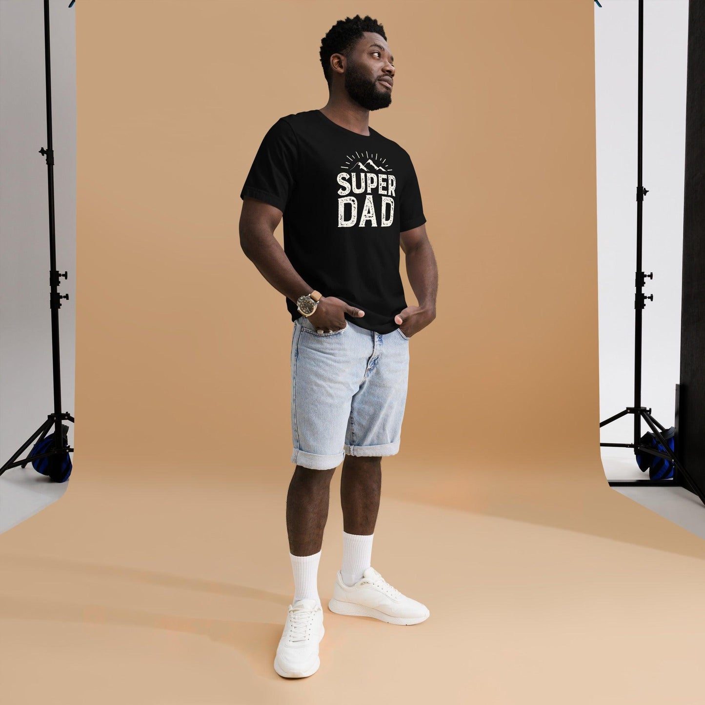 Premium Crew Neck T-Shirt - Super Dad