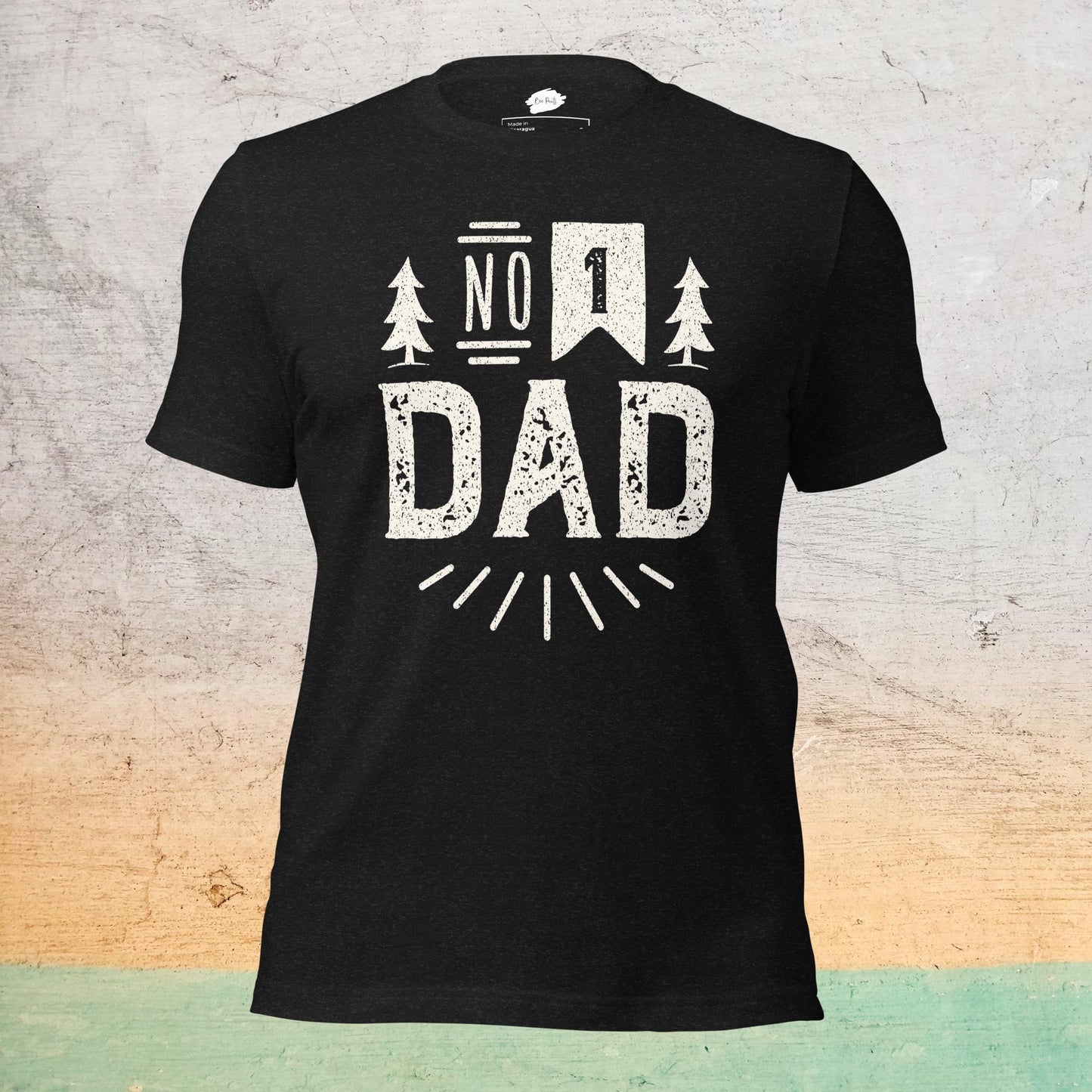 Premium Crew Neck T-Shirt - Number 1 Dad