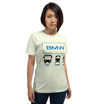 Premium Crew Neck T-Shirt - Bus Metro Walk