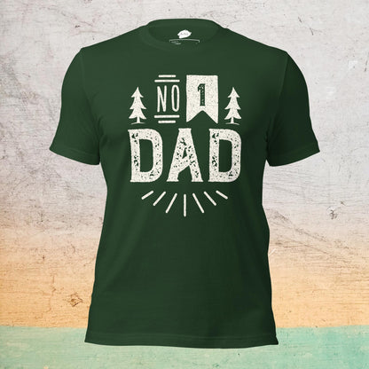 Premium Crew Neck T-Shirt - Number 1 Dad