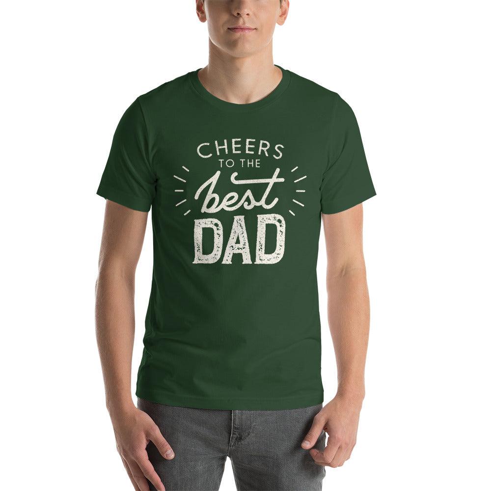 Premium Crew Neck T-Shirt - Cheers Best Dad