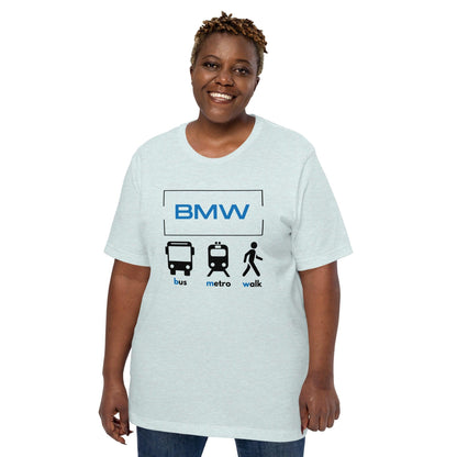 Premium Crew Neck T-Shirt - Bus Metro Walk