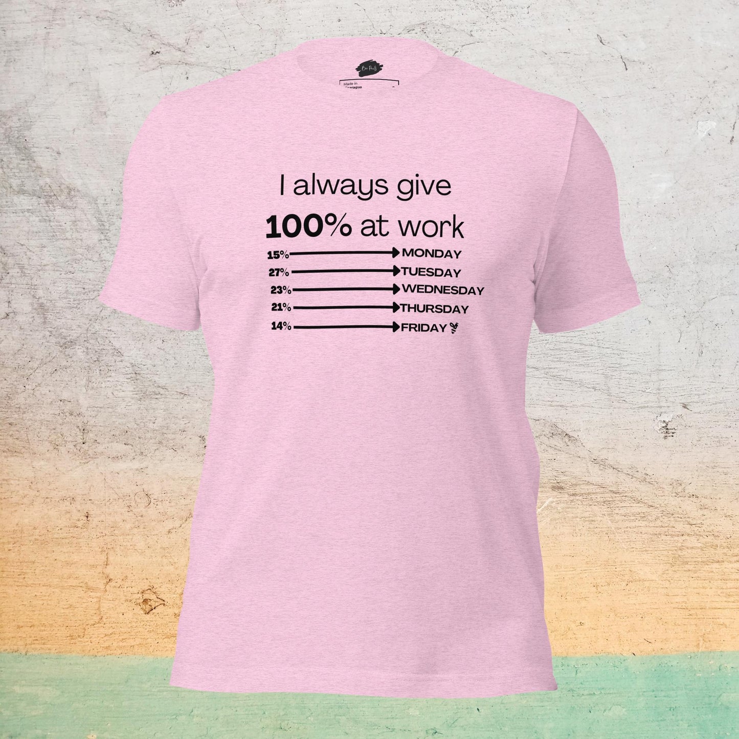 T-Shirt Sélect à col rond - I Always Give 100%