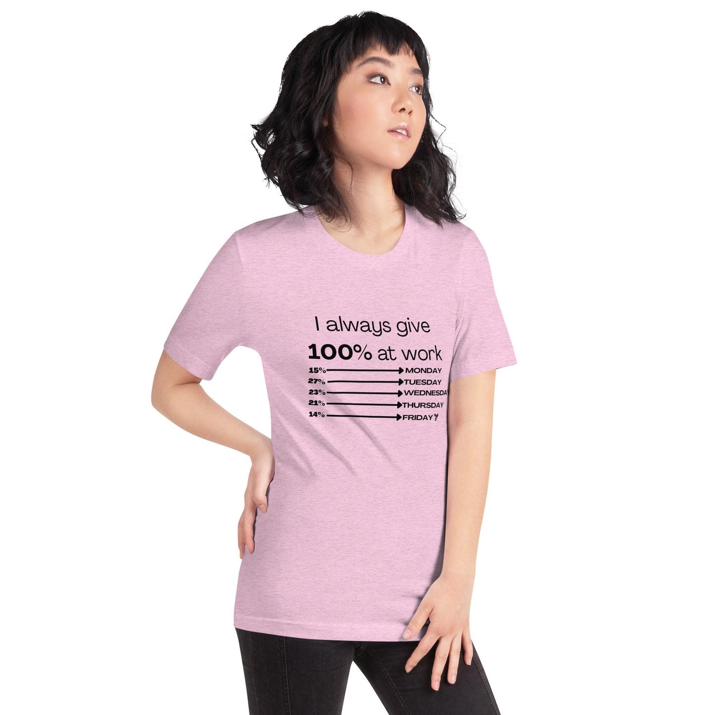 T-Shirt Sélect à col rond - I Always Give 100%