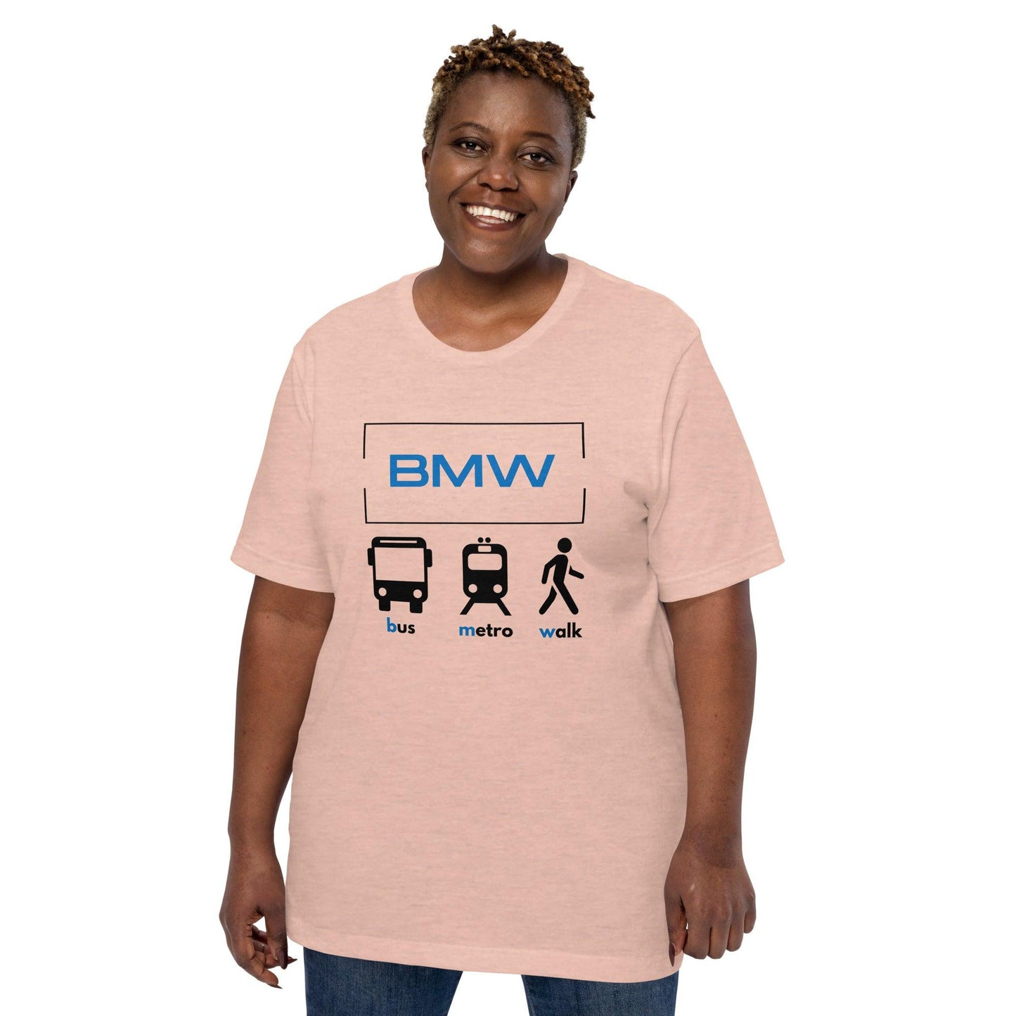 Premium Crew Neck T-Shirt - Bus Metro Walk