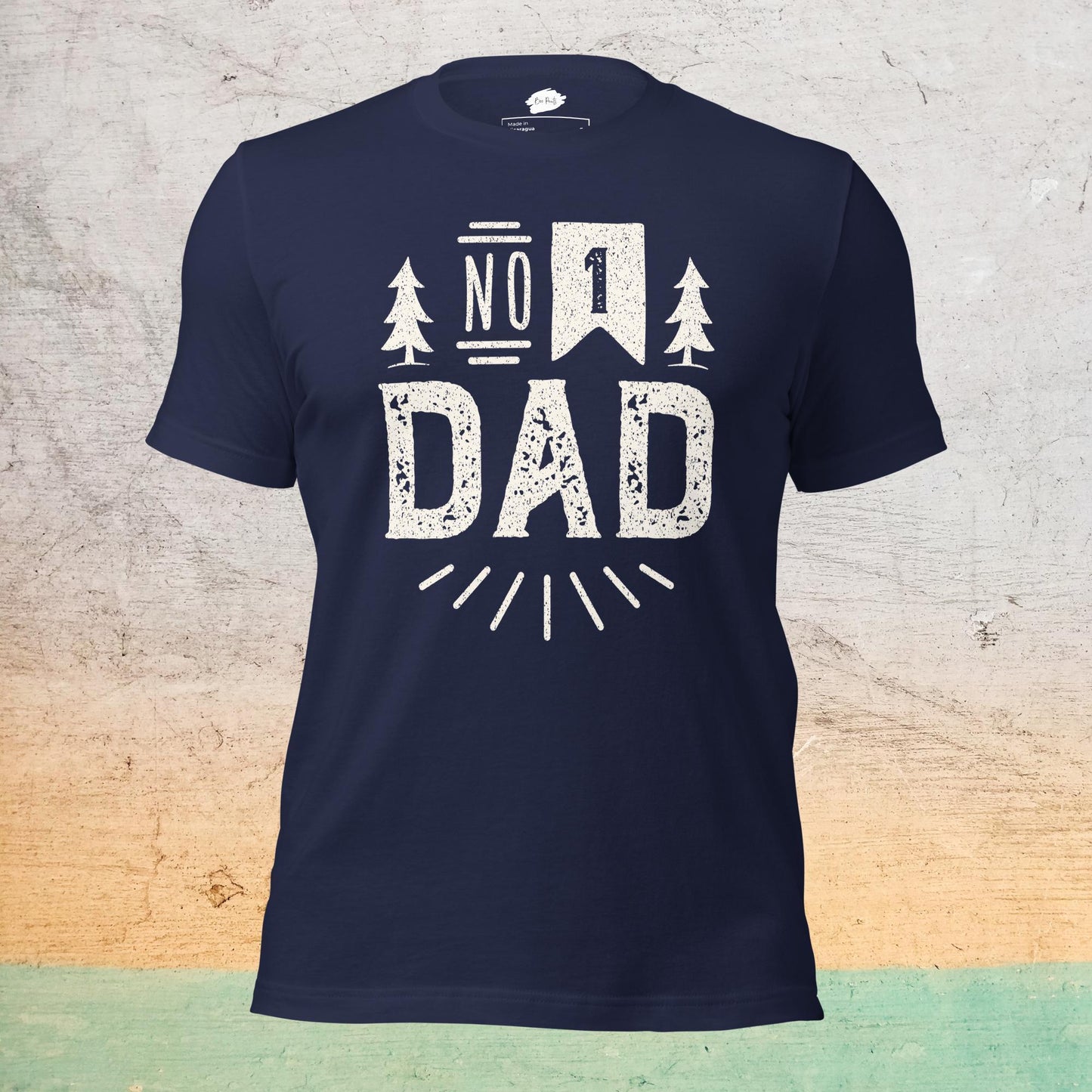 Premium Crew Neck T-Shirt - Number 1 Dad