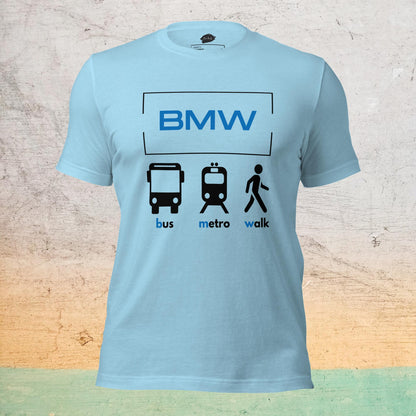 Premium Crew Neck T-Shirt - Bus Metro Walk