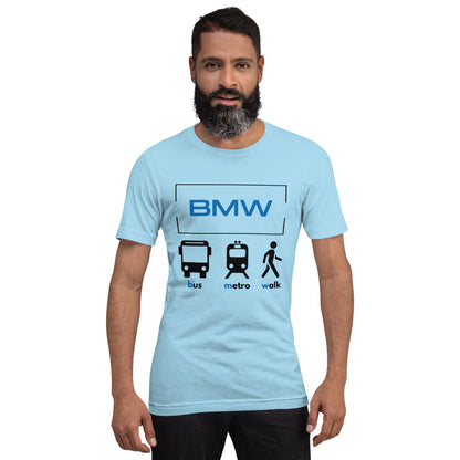 Premium Crew Neck T-Shirt - Bus Metro Walk