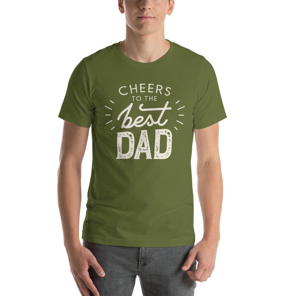 Premium Crew Neck T-Shirt - Cheers Best Dad